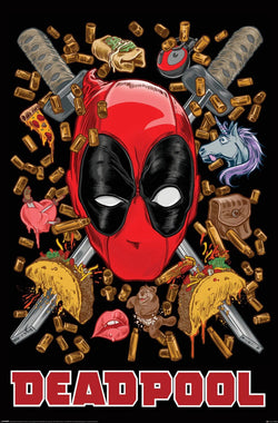 Poster Deadpool Chimichanga 61x91 5cm PP2402114 | Posters.nl