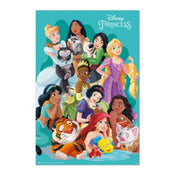 Poster Disney Princesses And Pets 61x91 5cm GPE5963 | Posters.nl