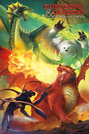 Poster Dungeons Dragons Honor Among Thieves Monsters 61x91.5cm Grupo Erik GPE5738 | Posters.nl