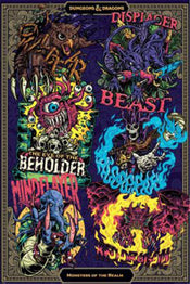 Poster Dungeons Dragons Monsters Of The Realm 61x91 5cm Pyramid PP35192 | Posters.nl