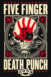 Poster Five Finger Death Punch Knucklehead 61x91 5cm GBYDCO448 | Posters.nl