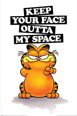 Poster Garfield Keep Your Face 61x91 5cm PP2402357 | Posters.nl