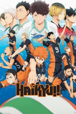 Poster Haikyu Key Art Season 1 61x91 5cm Abystyle GBYDCO506 | Posters.nl