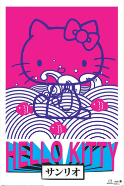 Poster Hello Kitty Tokyo Rebel 61x91 5cm PP2401867 | Posters.nl