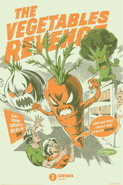 Poster Illustrata The Vegetables Revenge 61x91 5cm Pyramid PP35304 | Posters.nl