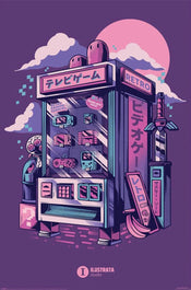Poster Ilustrata Retro Vending Machine 61x91 5cm PP35456 | Posters.nl