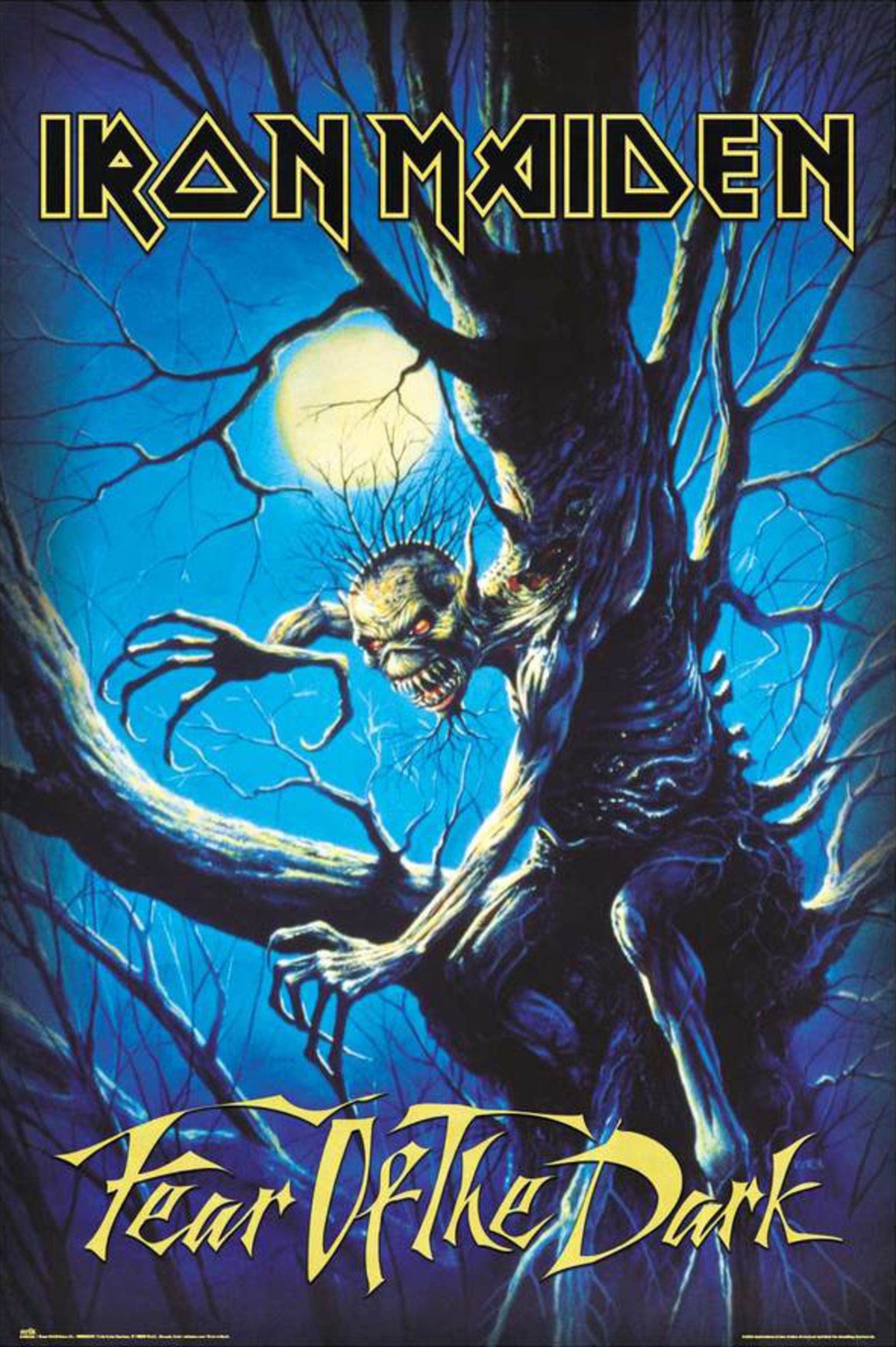 Poster Iron Maiden Fear Of The Dark 61x91 5cm Grupo Erik GPE5766 | Posters.nl