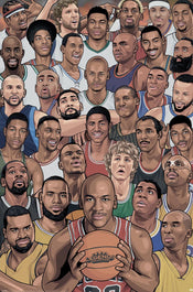 Poster Legends Basketballs Greatest 61x91 5cm PP2400011 | Posters.nl