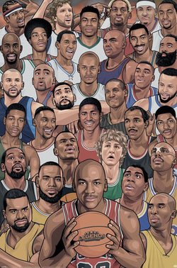 Poster Legends Basketballs Greatest 61x91 5cm PP2400011 | Posters.nl