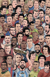 Poster Legends Footballs Greatest 61x91 5cm PP2400012 | Posters.nl