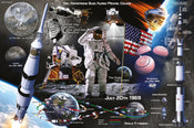 Poster Lunar Landing 91 5x61cm Pyramid PP35368 | Posters.nl