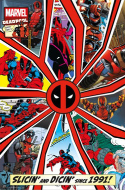 Poster Marvel Deadpool Comic 30 Years 61x91 5cm Grupo Erik GPE5882 | Posters.nl
