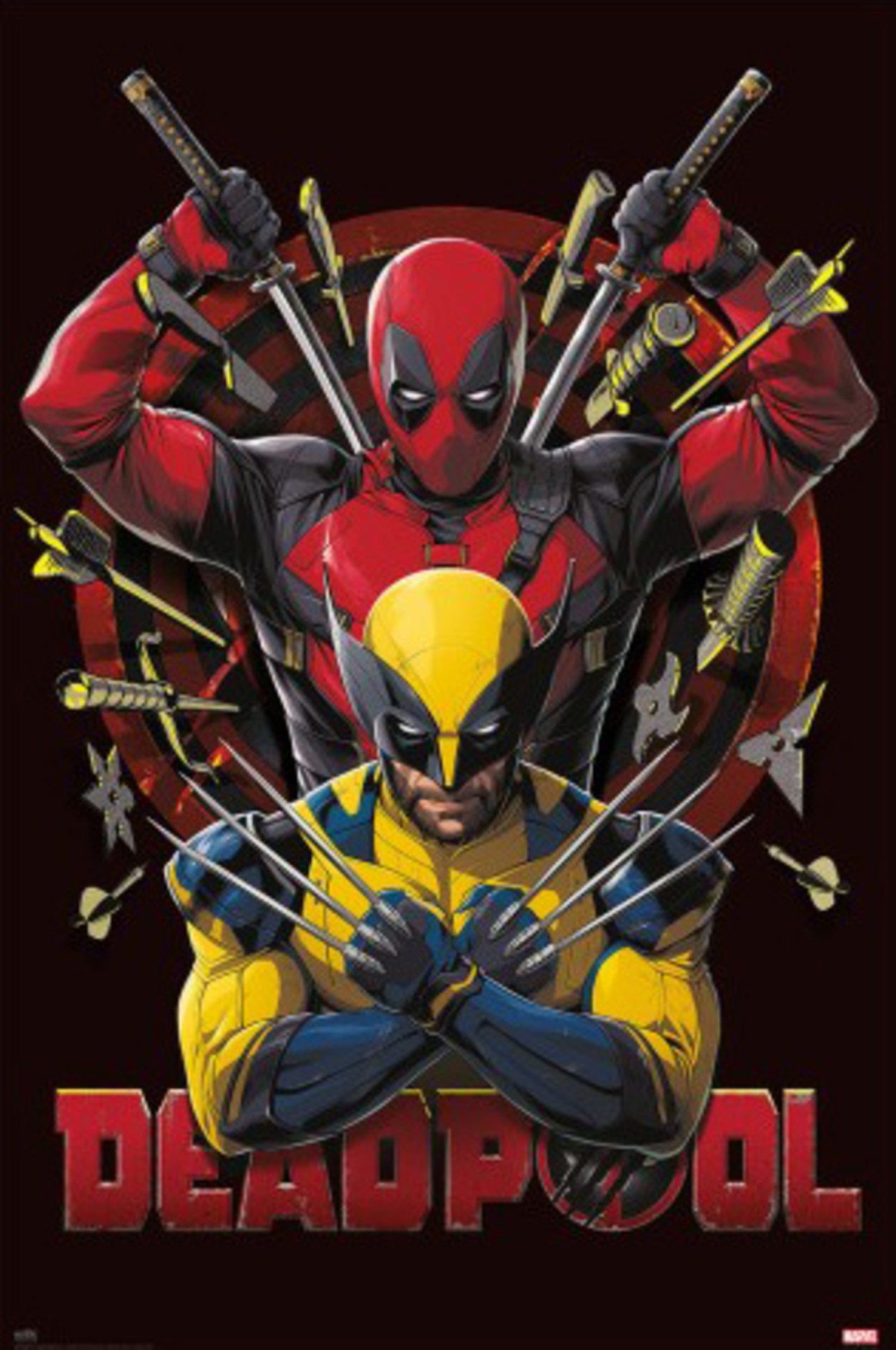 Poster Marvel Deadpool Wolverine 2 61x91 5cm Grupo Erik GPE5846 | Posters.nl