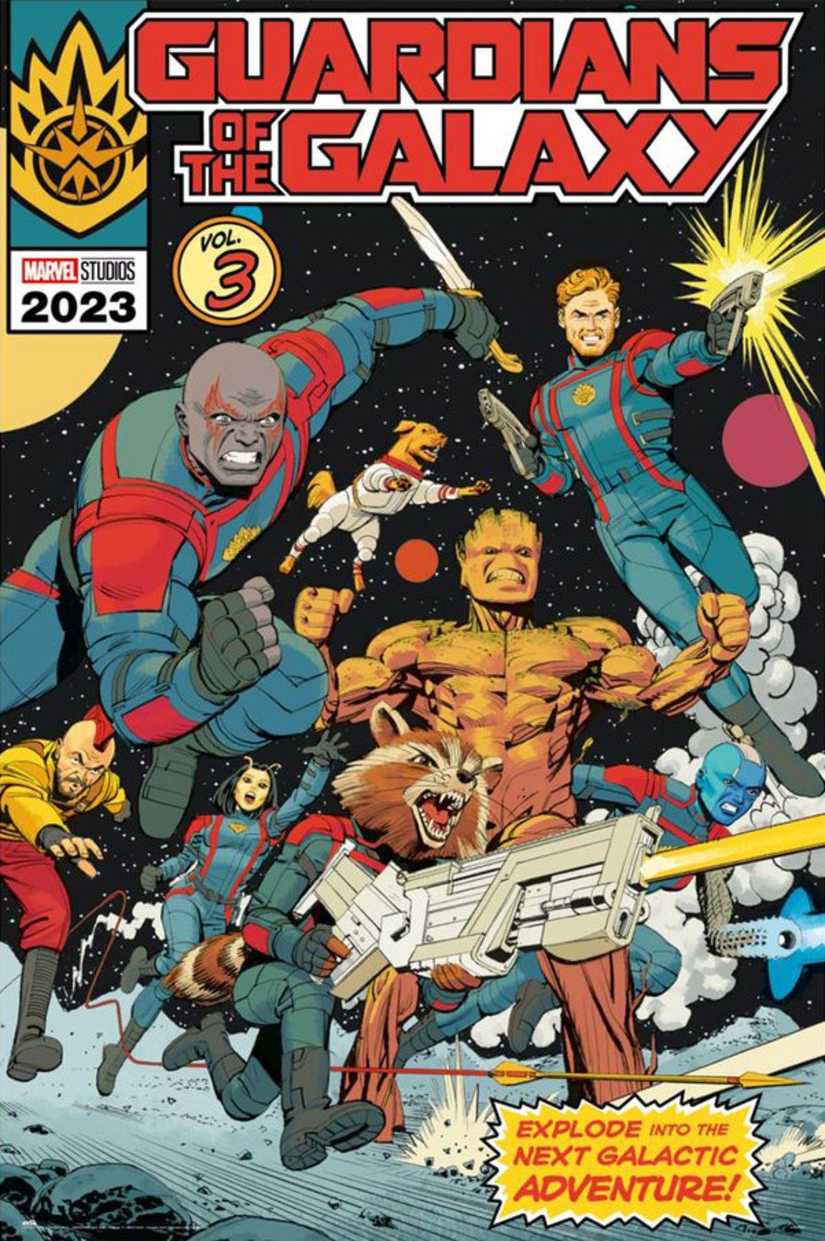 Poster Marvel Guardians Of The Galaxy Vol 3 61x91.5cm Grupo Erik GPE5784 | Posters.nl