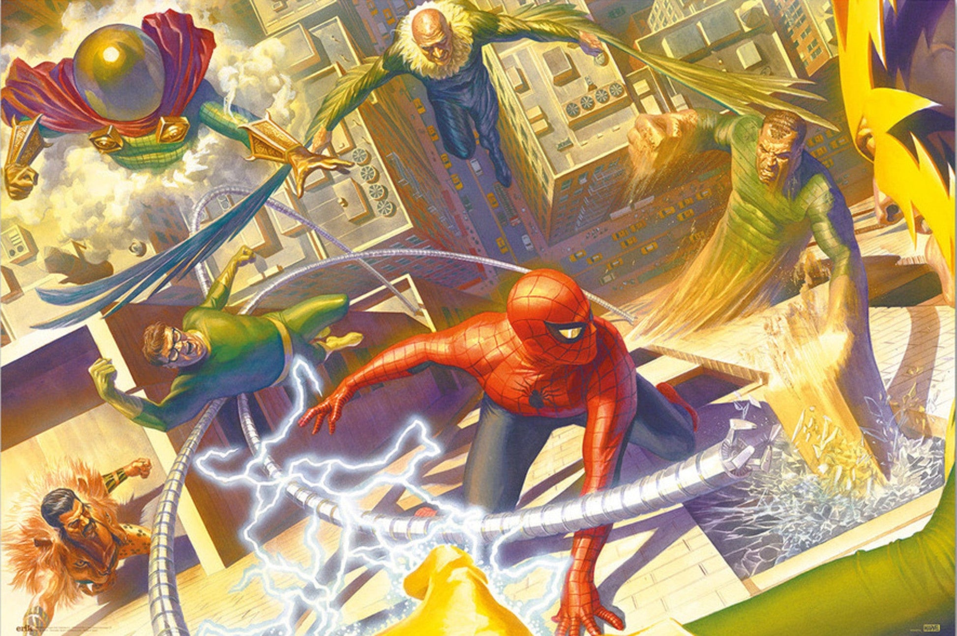 Poster Marvel Spider Man Vs The Sinister Six 61x91 5cm Grupo Erik GPE5787 | Posters.nl