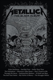 Poster Metallica Black Album 61x91 5cm Abystyle GBYDCO433 | Posters.nl