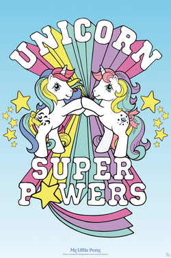 Poster My Little Pony Unicorn Super Powers 61x91 5cm Abystyle GBYDCO540 | Posters.nl