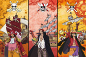 Poster One Piece Captains And Boats 91 5x61cm Abystyle GBYDCO490 | Posters.nl