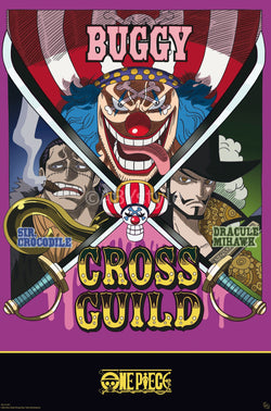 Poster One Piece Cross Guild 61x91 5cm Abystyle GBYDCO621 | Posters.nl