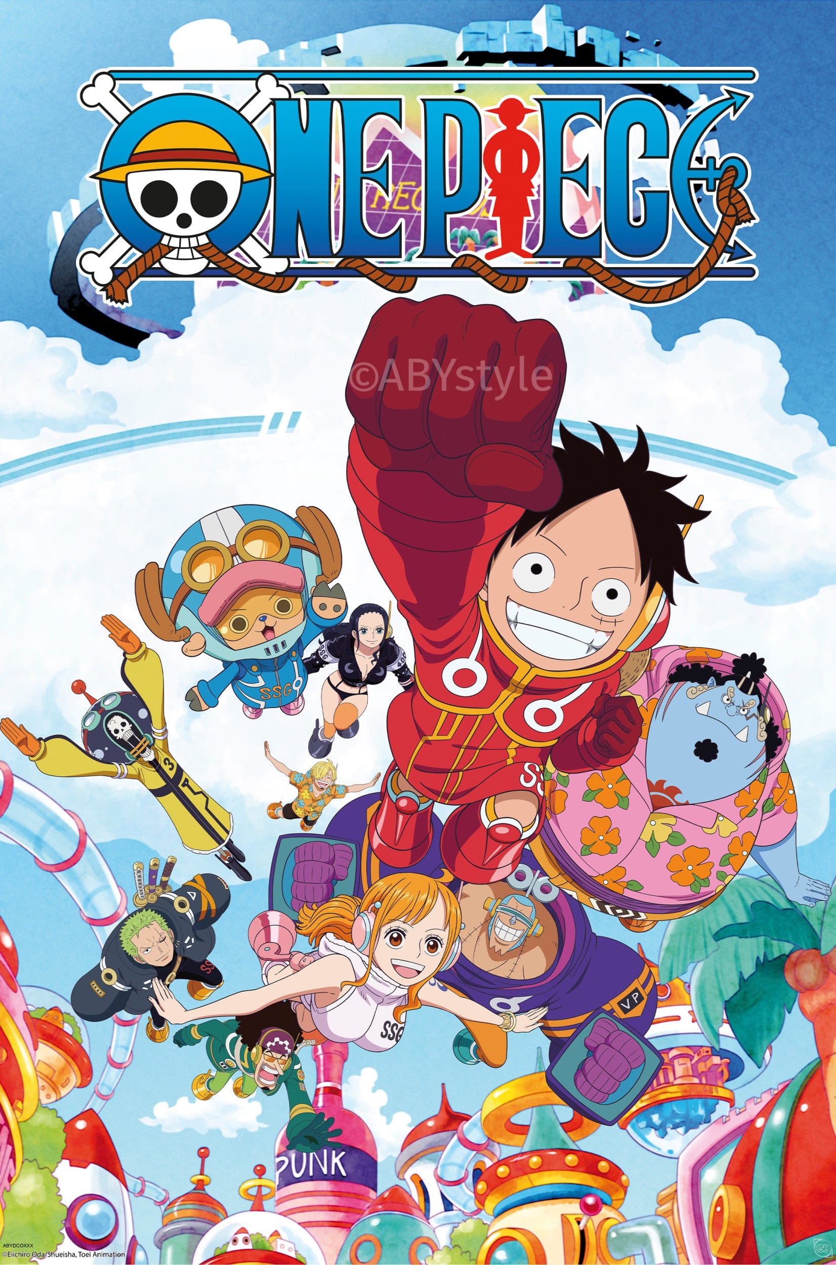 Poster One Piece Egghead Cover 61x91 5cm Abystyle GBYDCO658 | Posters.nl