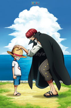 Poster One Piece Shanks And Luffy 61x91 5cm GBYDCO602 | Posters.nl