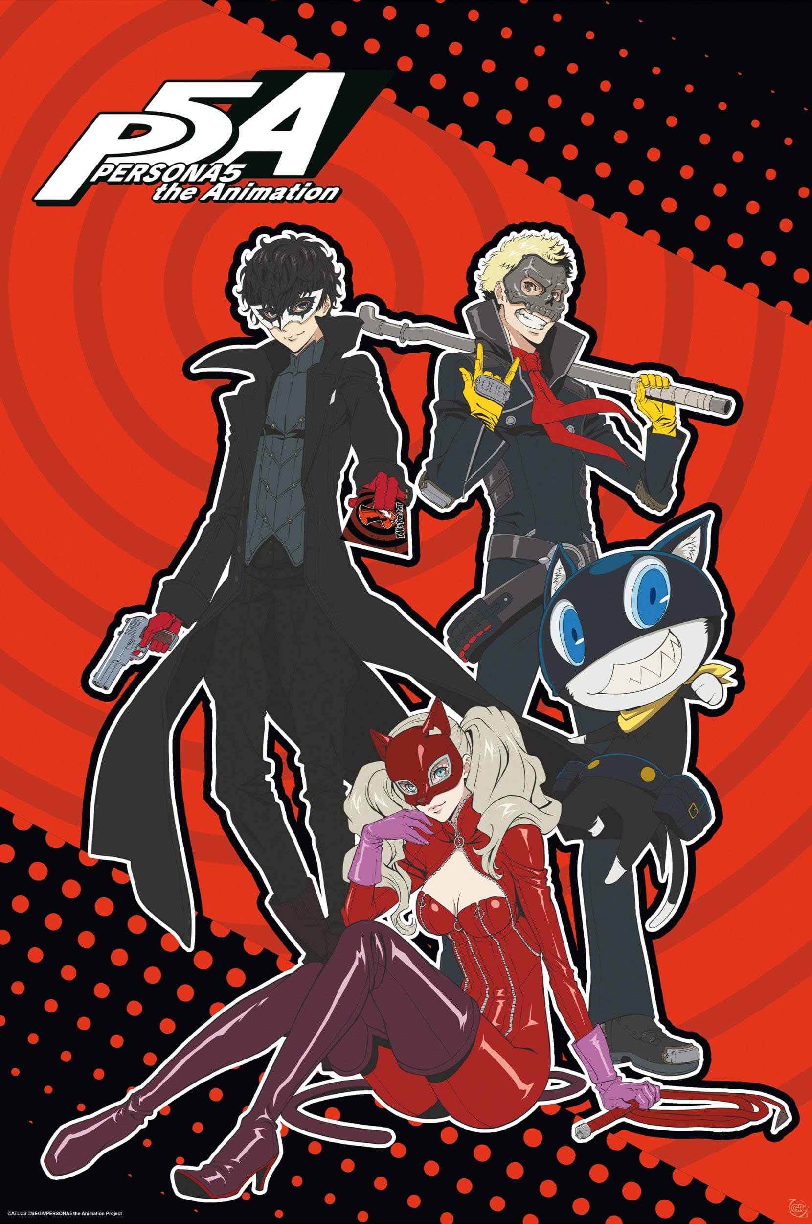 Poster Persona 5 Phantom Thieves 61x91 5cm Abystyle GBYDCO331 | Posters.nl