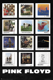 Poster Pink Floyd Covers 61x91 5cm Grupo Erik GPE5780 | Posters.nl