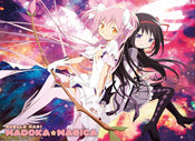 Poster Puella Magi Madoka Magica Goddes Madoka And Homura 52x38cm Abystyle GBYDCO337 | Posters.nl
