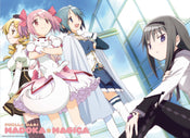Poster Puella Magi Madoka Magica Madoka And Group 52x38cm Abystyle GBYDCO275 | Posters.nl
