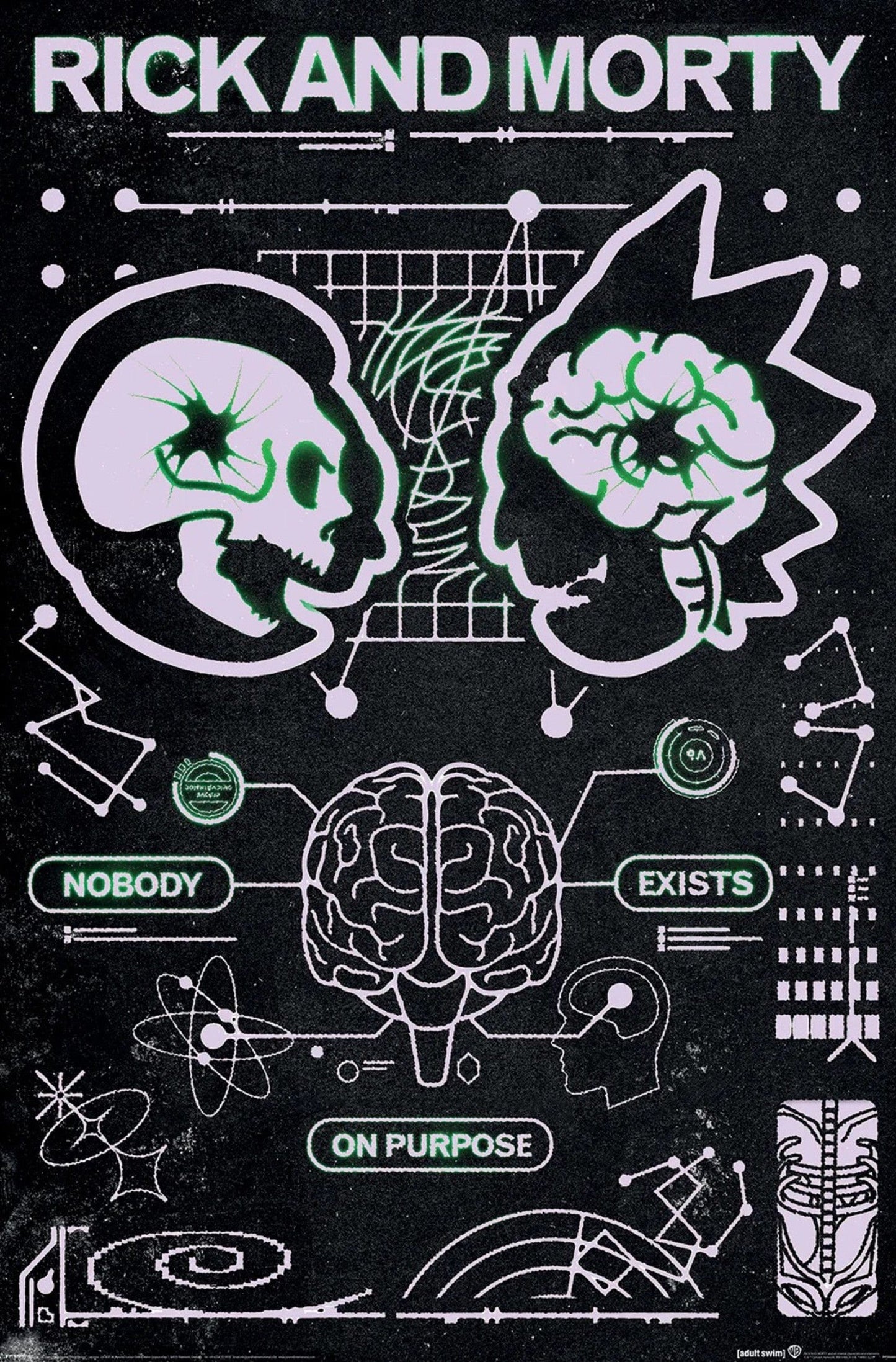 Poster Rick And Morty Classrickal 61x91 5cm PP35444 | Posters.nl