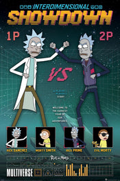 Poster Rick And Morty Showdown 61x91 5cm PP35425 | Posters.nl