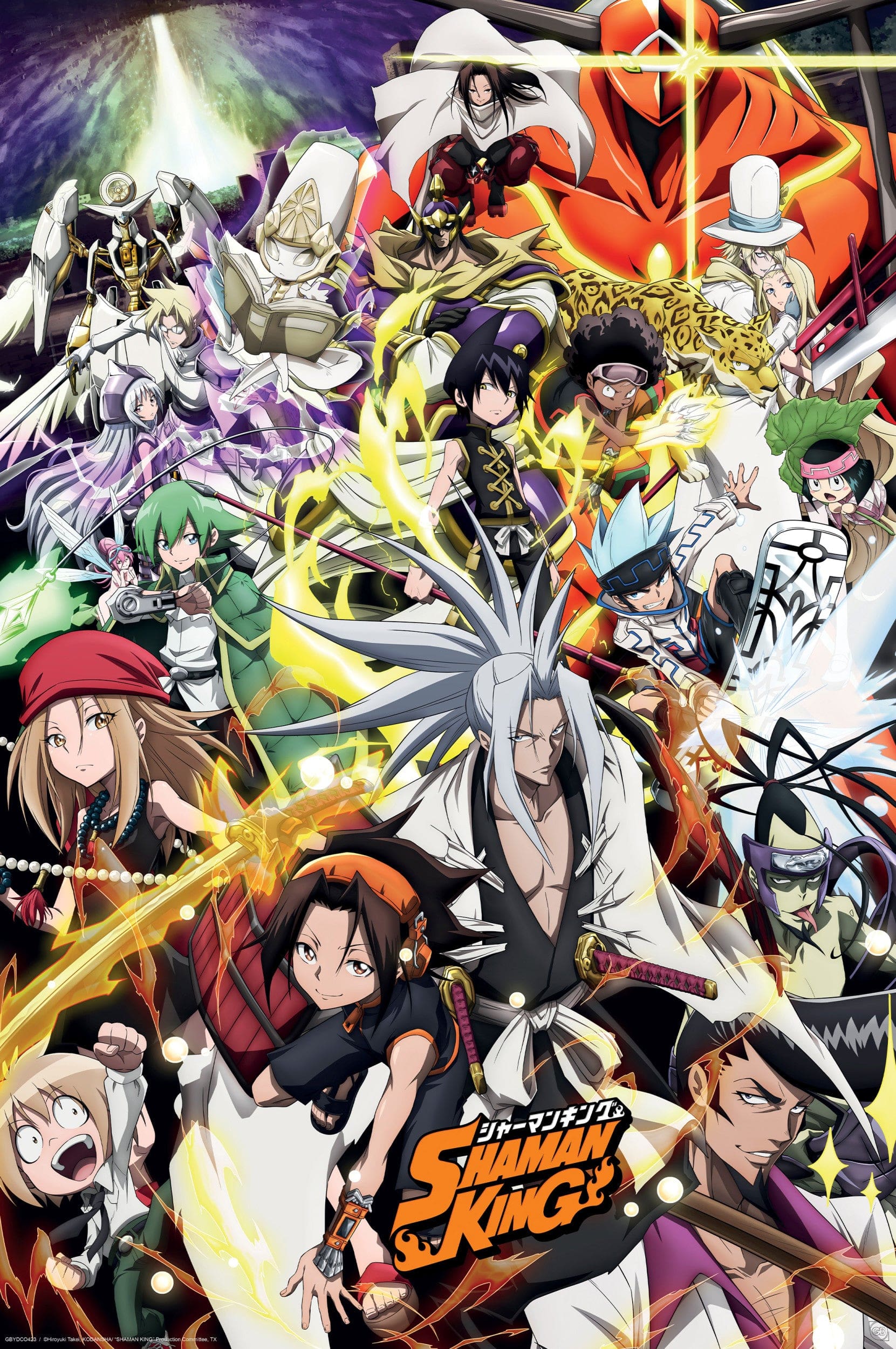 Poster Shaman King Key Visual 61x91 5cm Abystyle GBYDCO423 | Posters.nl