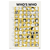 Poster Snoopy Who Is Who 61x91 5cm GPE5971 | Posters.nl