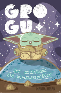 Poster Star Wars The Mandalorian Grogu Cuteness 61x91 5cm Pyramid PP35295 | Posters.nl