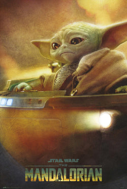 Poster Star Wars The Mandalorian Grogu Pod 61x91 5cm Grupo Erik GPE5768 | Posters.nl