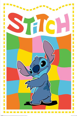 Poster Stitch Chequered 61x91 5cm PP35457 | Posters.nl