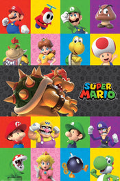 Poster Super Mario Characters 61x91 5cm PP2402577 | Posters.nl