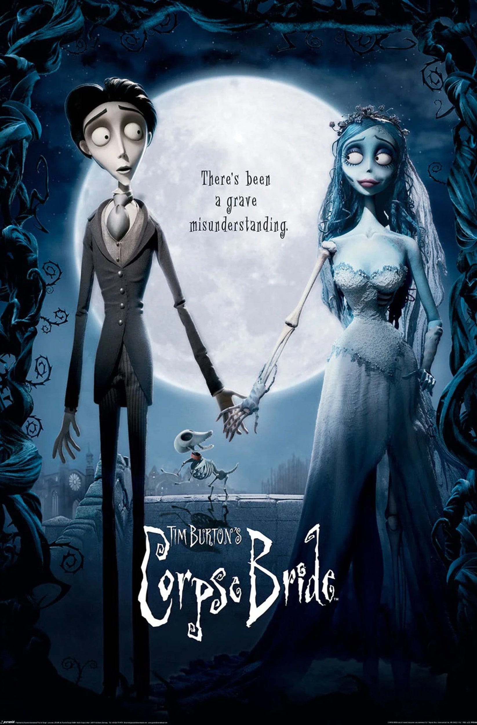 Poster The Corpse Bride Emily and Victor 61x91 5cm PP35460 | Posters.nl