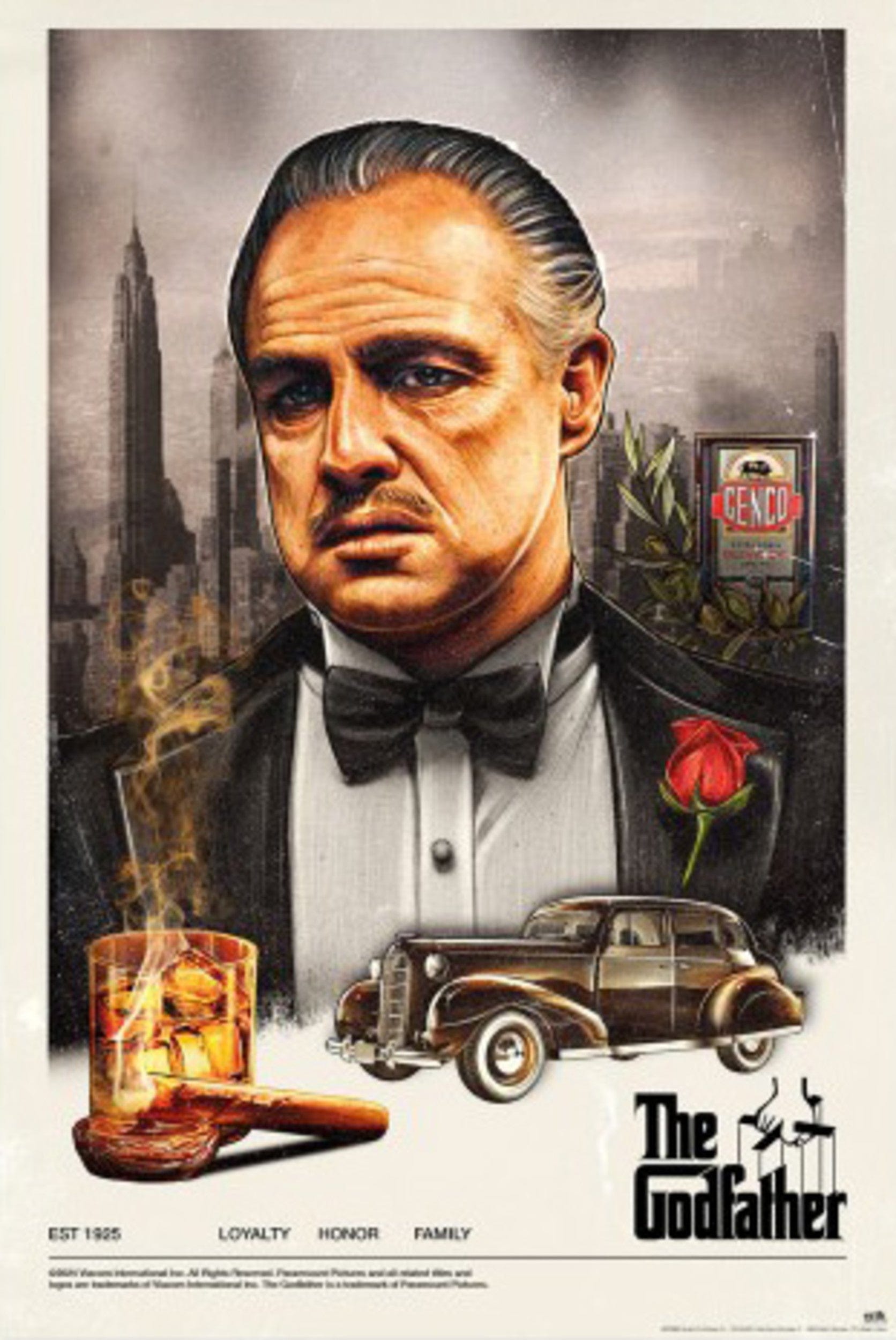 Poster The Godfather 1 61x91 5cm Grupo Erik GPE5896 | Posters.nl