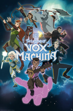 Poster The Legend Of Vox Machina Group 61x91 5cm Abystyle GBYDCO530 | Posters.nl