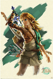Poster The Legend of Zelda Tears of the Kingdom Link Unleashed 61x91 5cm Pyramid PP35325 | Posters.nl
