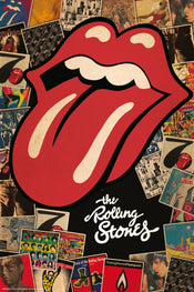 Poster The Rolling Stones Collage 61x91 5cm Abystyle GBYDCO528 | Posters.nl