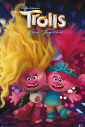 Poster Trolls Band Togehter Viva and Poppy 61x91 5cm Pyramid PP35191 | Posters.nl