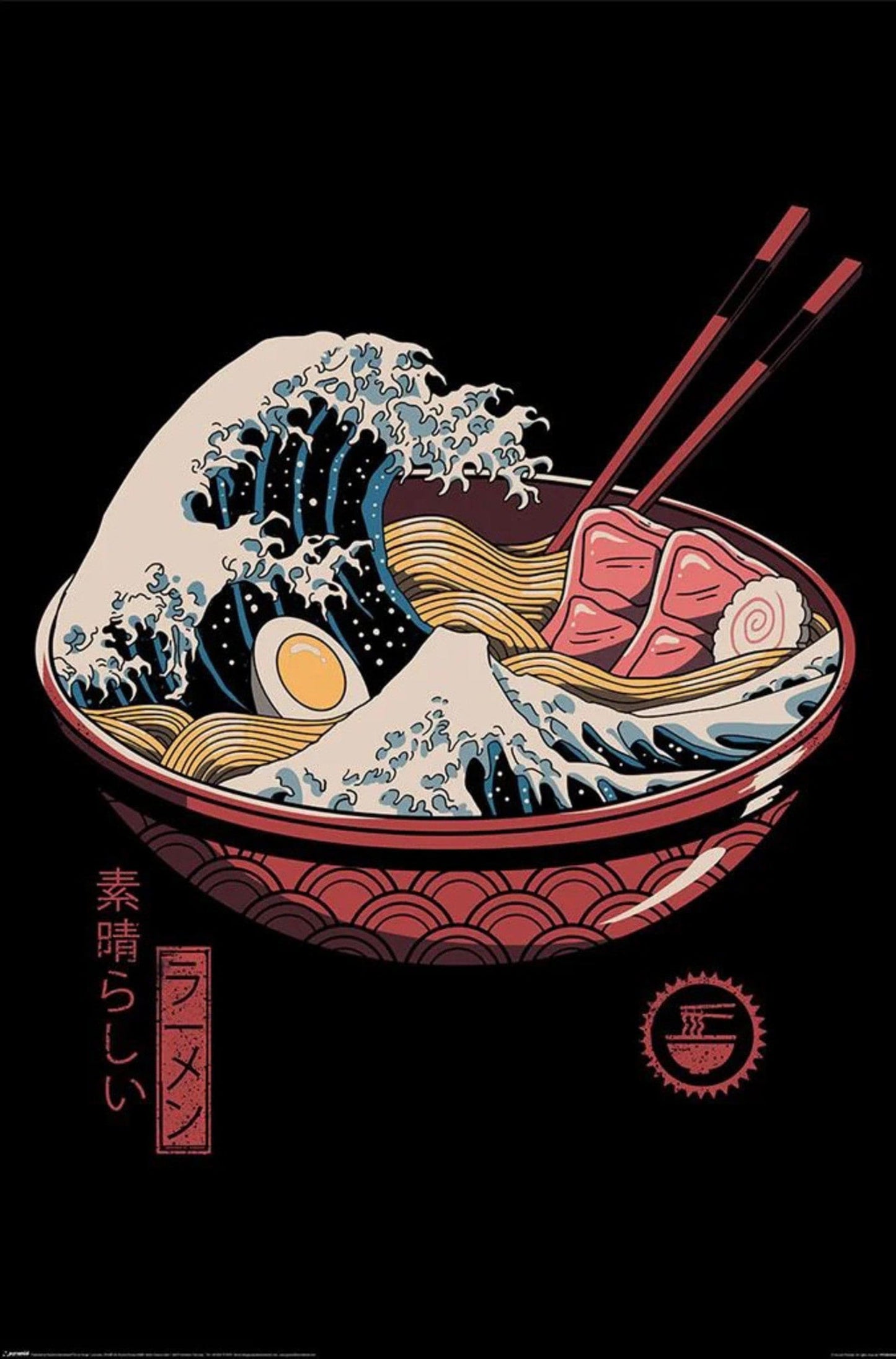 Poster Vincent Trinidad Great Ramen Wave 61x91 5cm PP2403662 | Posters.nl