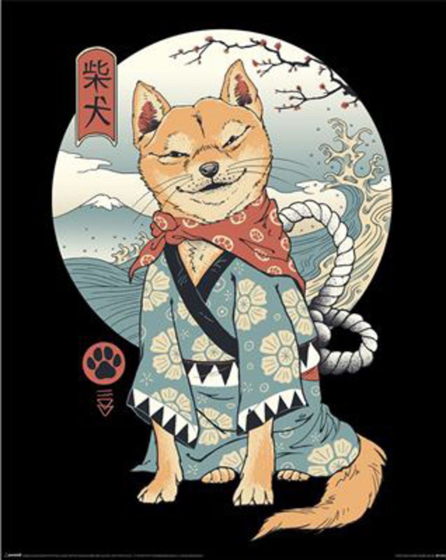 Poster Vincent Trinidashiba Inu 40x50cm Pyramid MPP50827 | Posters.nl