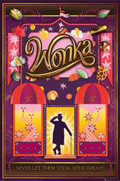 Poster Wonka Never Let Them Steal Your Dreams 61x91 5cm Pyramid PP35137 | Posters.nl