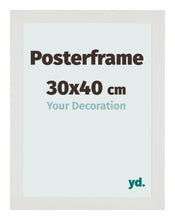 Posterframe 30x40cm Wit Mat MDF Parma Maat | Posters.nl