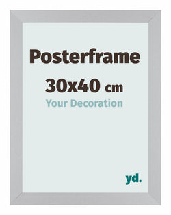 Posterframe 30x40cm Zilver MDF Parma Maat | Posters.nl
