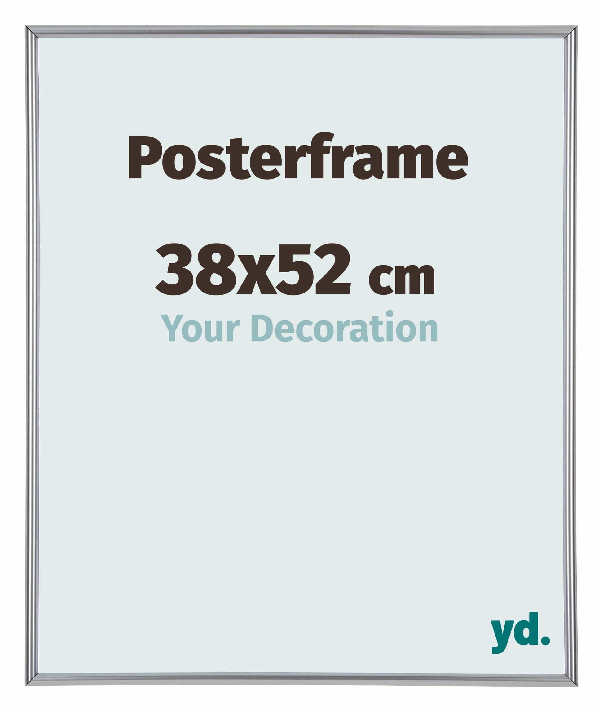 Posterframe 38x52cm Zilver Kunststof Paris Maat | Posters.nl