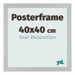 Posterframe 40x40cm Zilver MDF Parma Maat | Posters.nl
